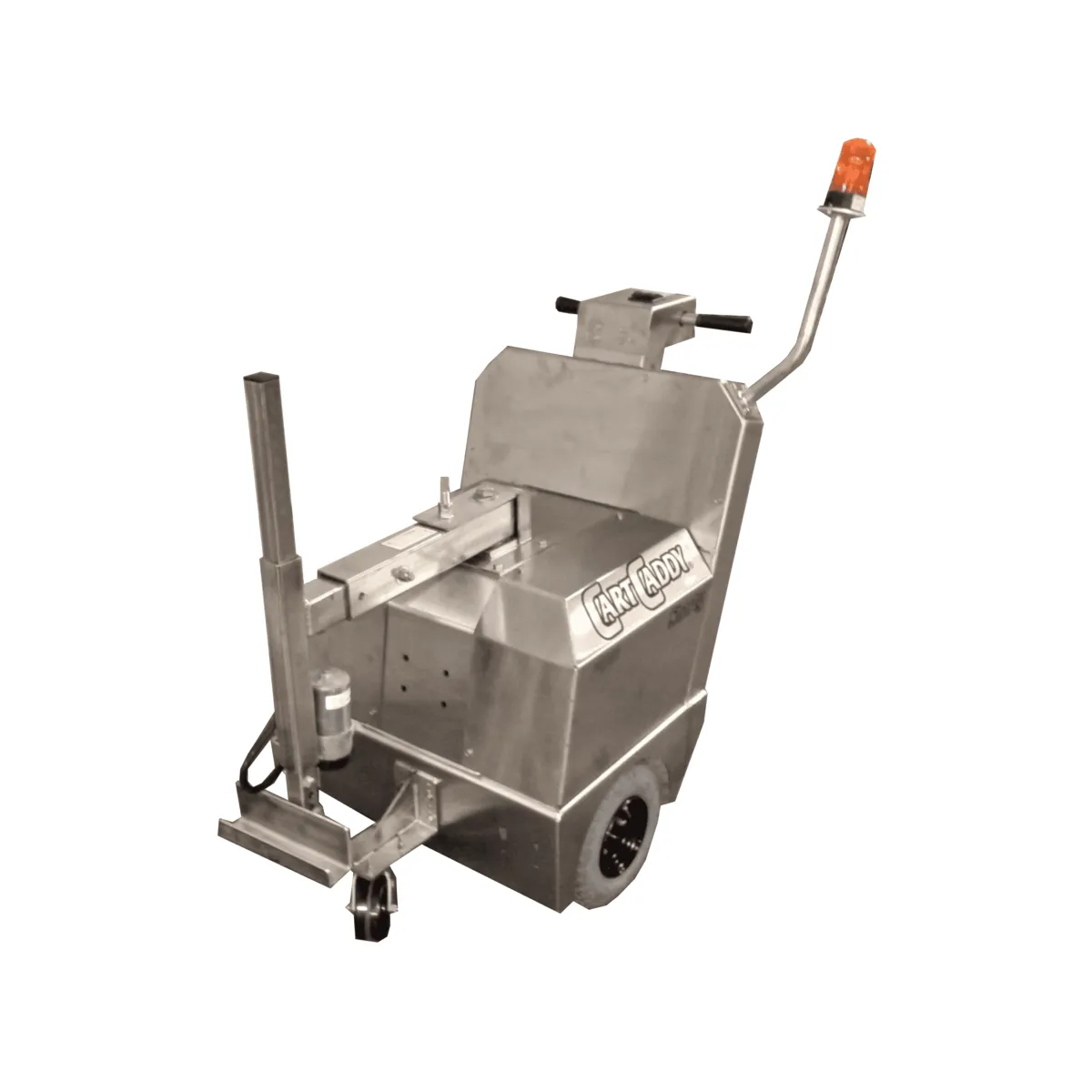 CartCaddyShorty Stainless Steel Compact Electric Tug