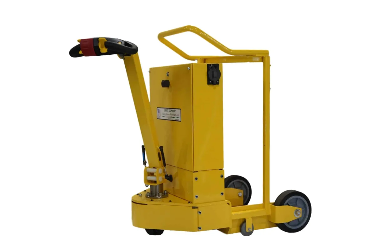Pony Express 2010 cylinder delivery cart, side view